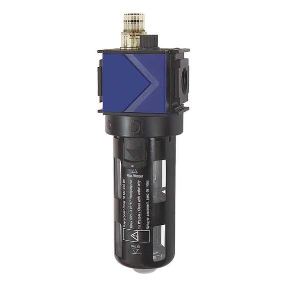 Variobloc mist lubricator with polycarbonate container and protective cage 124816 - Standard lubricator (pneumatics)