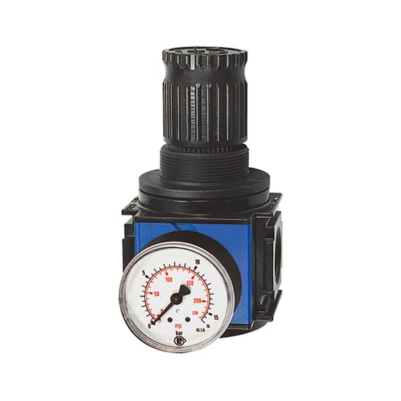 Precision pressure regulator variobloc with pressure gauge 149215 - Precision air regulator (pneumatics)