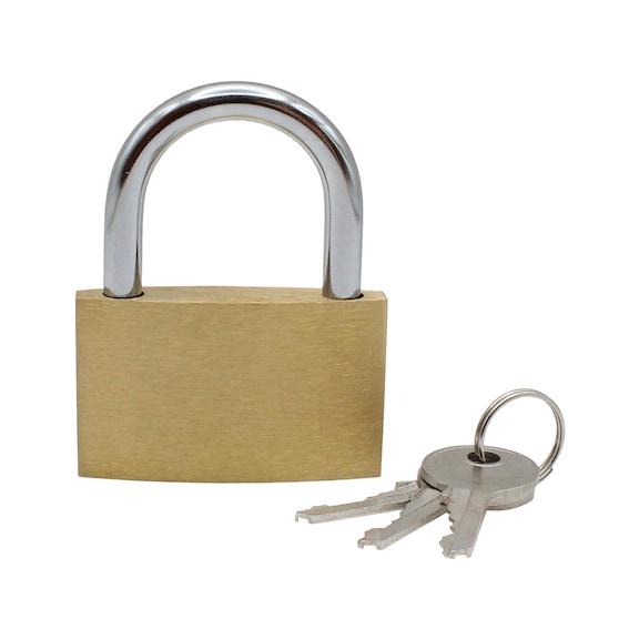 Vorhängeschloss Messing 25 mm 125520 - Pneumatik (Zubehör, Sonstiges)