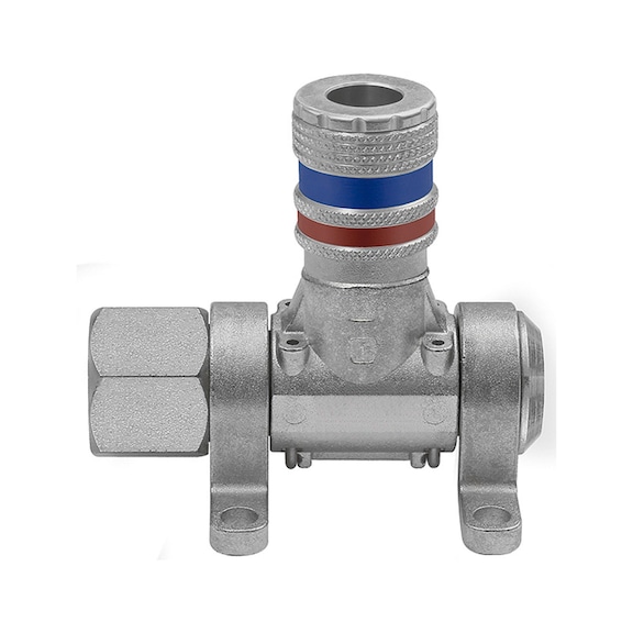 Compressed air distributor Multi-Link safety coupling 107401 - Manifold (pneumatics)