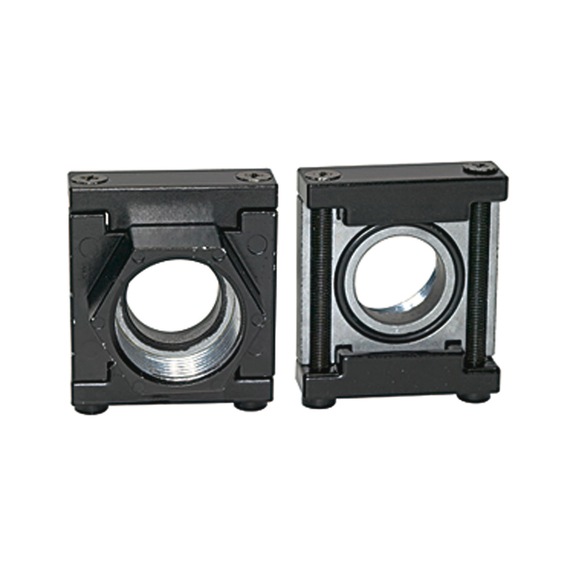 Connection plate set for upgrading devices from G 3/4 to G 1 100762 - Pneumatics (accessories, unspecified)