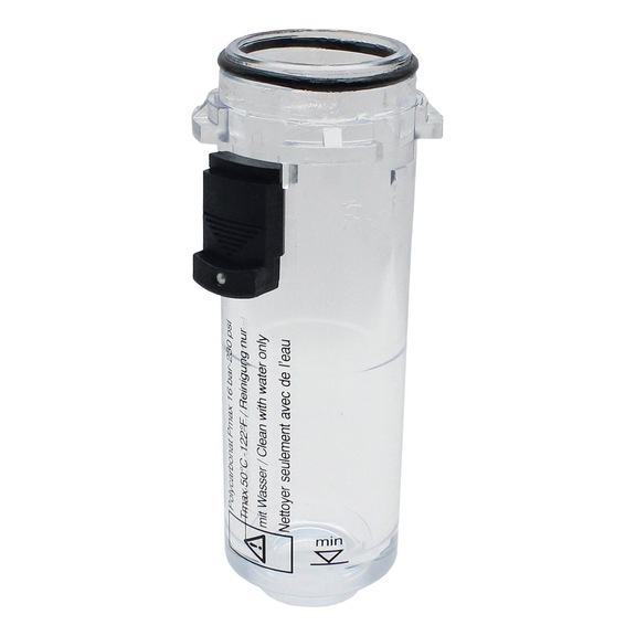 Polycarbonate container for mist lubricators and activated carbon filters variobloc 100698 - Container, sieve Pneumatics (accessories, other)
