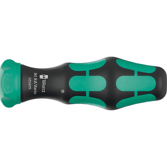 WERA Bits hand-held holder with ratchet function 80 RA Vario 6x113.5mm 05051495001 - Ratchet screwdriver