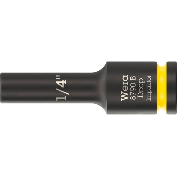 WERA Socket spanner bit 3/8 inch 8790 B Impactor Deep 1/4 inch 05005564001 - Socket 3/8" 8790 B Impactor Deep