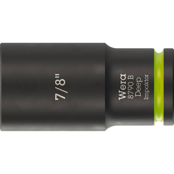 WERA Sockets 3/8 inch 8790 B Impactor Deep 7/8 inch 05005574001 - Socket 3/8" 8790 B Impactor Deep