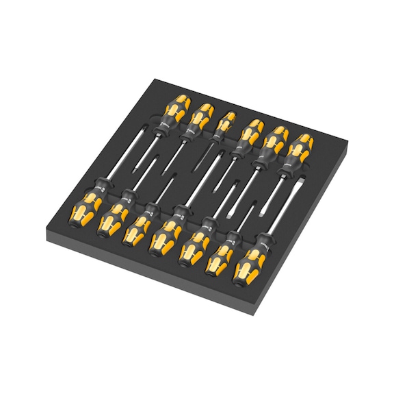 WERA Screwdriver set 9714 Screwdriver bit set 1 13 pieces 05150105001 - Screwdriver set