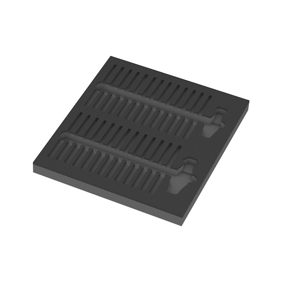 WERA Schaumstoffeinlage ohne Werkzeug 9851 KK VDE Set 1 05137351001 -  Schaumstoffeinlagen ohne Werkzeug