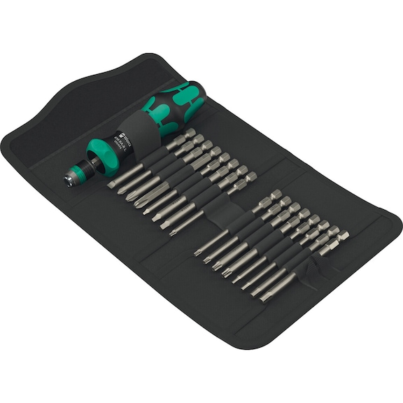 WERA Bits assortment Kraftform Compact 60 RA-R Imperial 1 17 pieces 05051531001 - Bit set