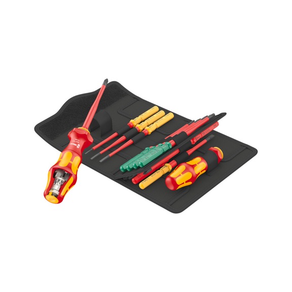 WERA Screwdriver set with interchangeable blades KK Turbo i Imp 1 16 pcs 05006641001 - Reversible screwdriver set