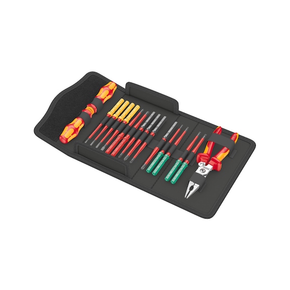 WERA VDE-insulated screwdriver set KK VDE 17 extra slim 1 05006612001 - Screwdriver set