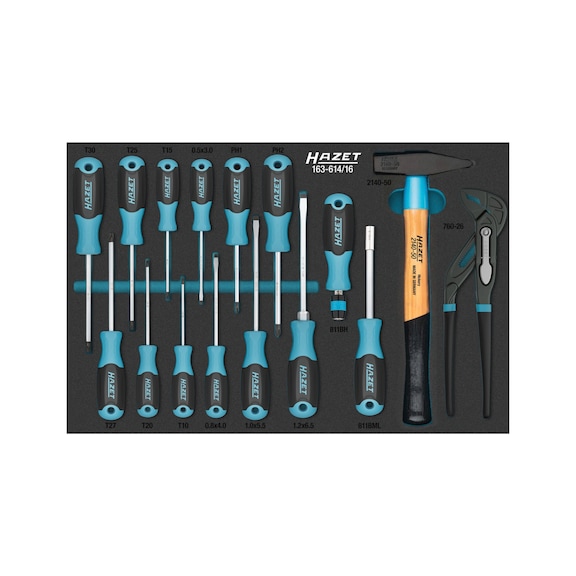 Werkzeug Satz 163-614/16 16-teilig - Werkzeugsortiment