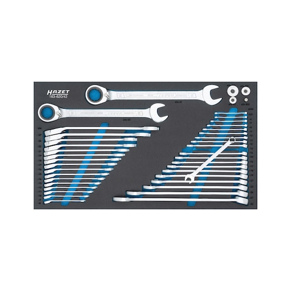 HAZET Spanner set 163-620/42, 42-piece - Tool assortment