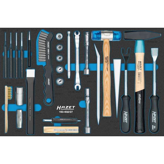 HAZET Tool set 163-632/27, 27-piece - Tool assortment