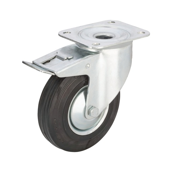 Swivel castor with brakes 170-011 - Transport equipment (workshop, accessories, other)