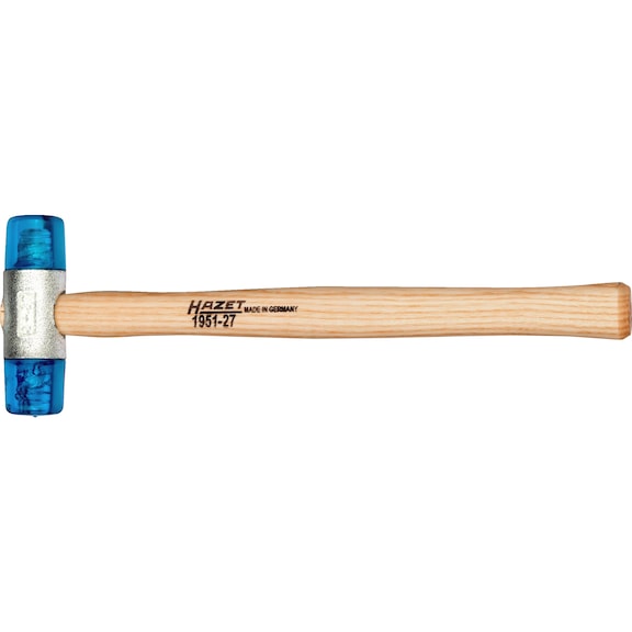 Kunststoff-Schonhammer rückschlagarm 1951-27 27 mm - Schonhammer