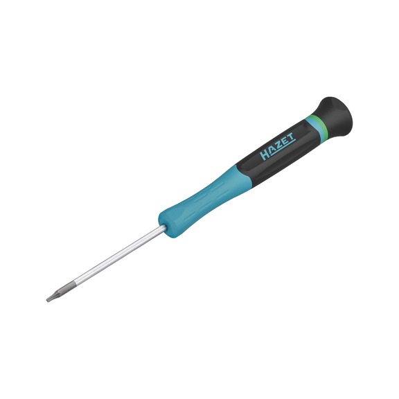 Electronics screwdriver 811EL-T6 Internal TX profile width across flats T6 - Hexagon socket screwdriver