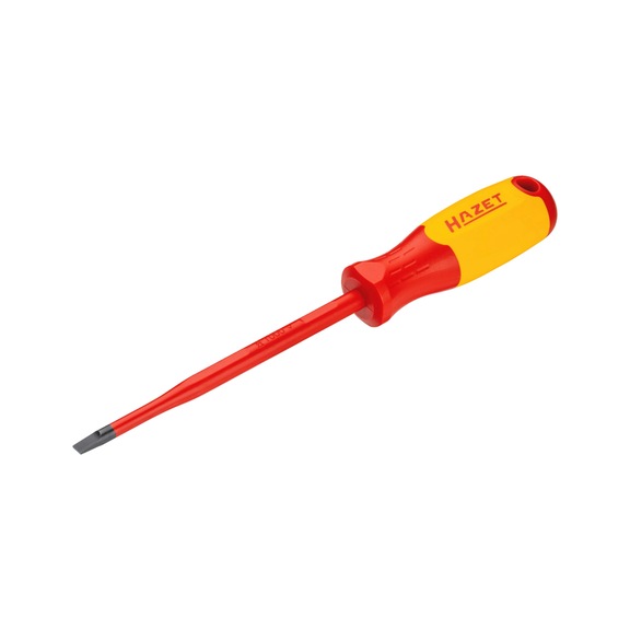 HAZET Insulated electrician's screwdriver 811KV-65 slotted 1.2 x 6.5 mm - Slotted screwdriver