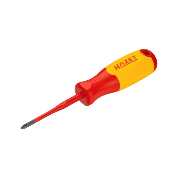 HAZET Electrician's screwdriver, insulated 811KV-PH1 Phillips PH PH1 - Phillips screwdriver