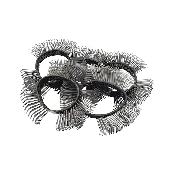 Brush strip 11 mm wide coarse curved tips 9033-6-03/5 - Grinder (compressed air, other)