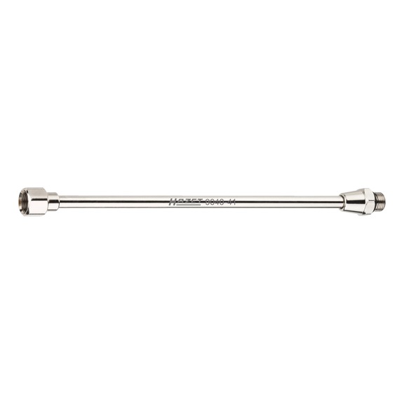 Stainless steel extension 9040-41 Length 187 mm - Blow-out gun (compressed air)