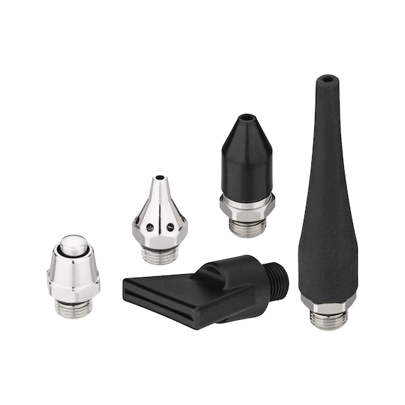Düsen Satz 9040-43/5 5-teilig - Ausblaspistole (Druckluft)