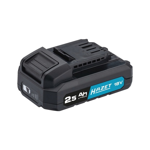 HAZET Li-Ion-Akku-Pack 18 Volt 2,5 Ah (Amperestunden) 9500-025 - Schlagschrauber (Akku)
