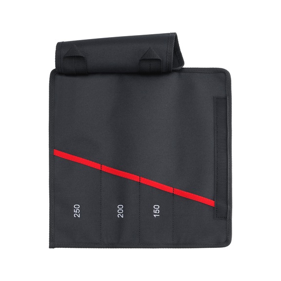 Roll-up bag for TwinGrip empty 4 compartments 330 mm Article 00 19 61 LE - Tool case, assembly bag (workshop, other)