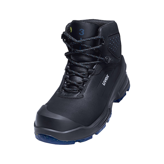 UVEX 3 MACSOLE(R) boots S3 68611 black width 10 size 46 6861146 - MACSOLE(R) Boots S3 68611 W10