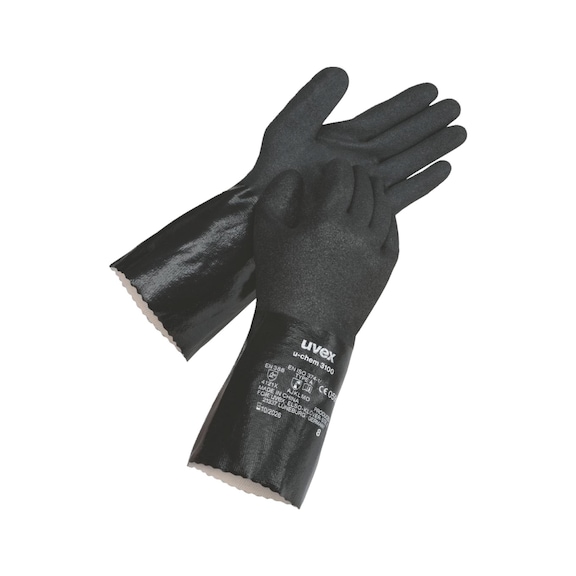 UVEX safety glove u-chem 3100 60968 size 9 6096809 - 