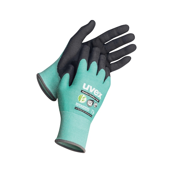 uvex cut protection glove Bamboo TwinFlex D SG size 10 - Cut protection gloves