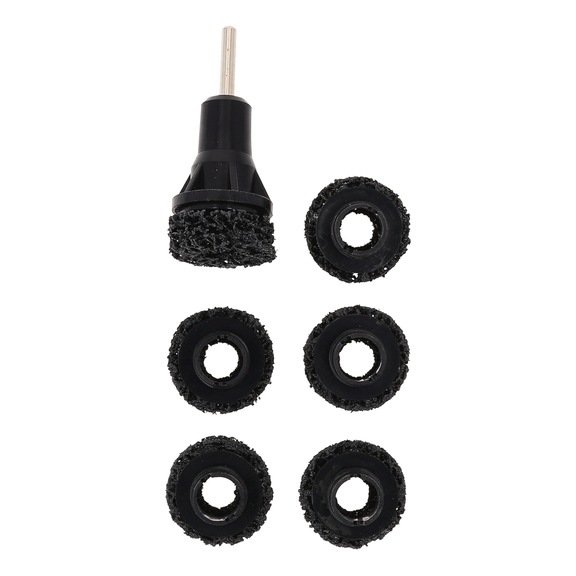 Stud bolt wheel hub grinder set, D: 40 mm, 7 pieces - Wheel hub grinder