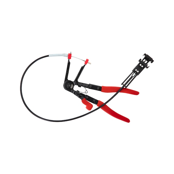 Universal hose clamp pliers with Bowden cable, 630 mm - Hose clamp pliers