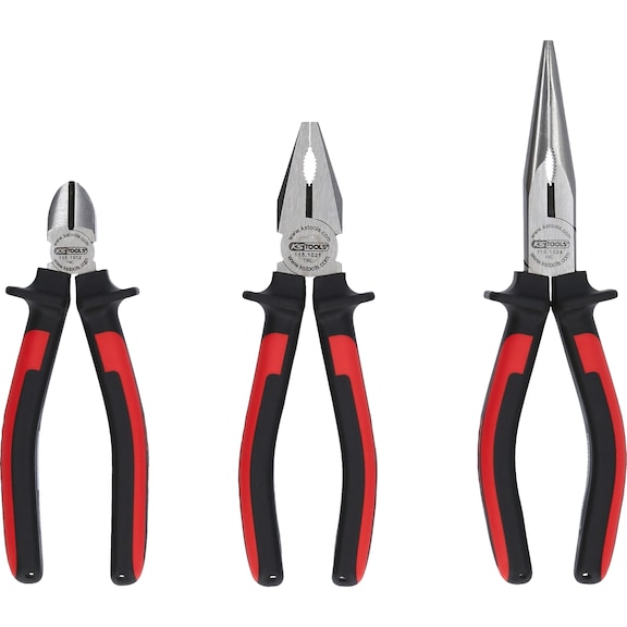 ERGOTORQUE pliers set, 3-piece - Pliers set