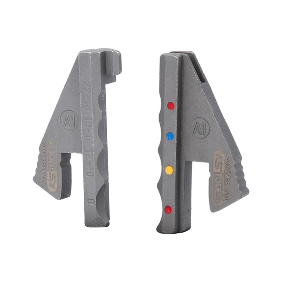 Crimping die for insulated butt connectors with heat-shrink tubing - Electrical/electronic components (automotive, other)