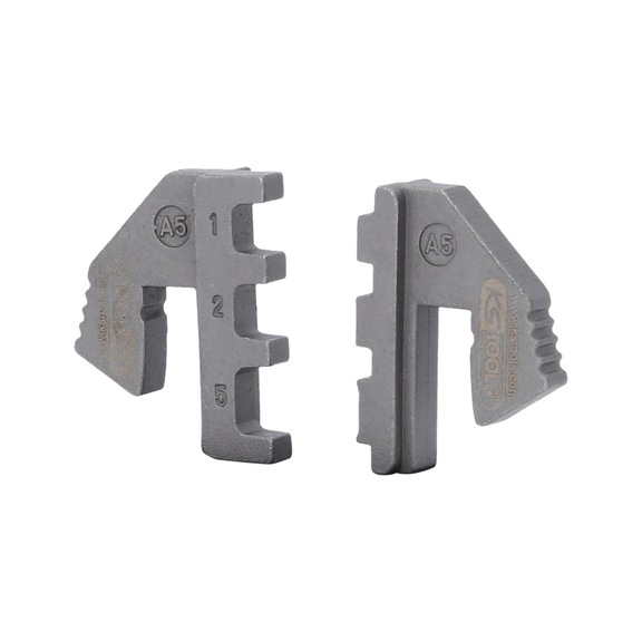 Crimping insert for insulated cable lugs and end connectors with heat-shrink tubing - Electrical/electronic components (automotive, other)