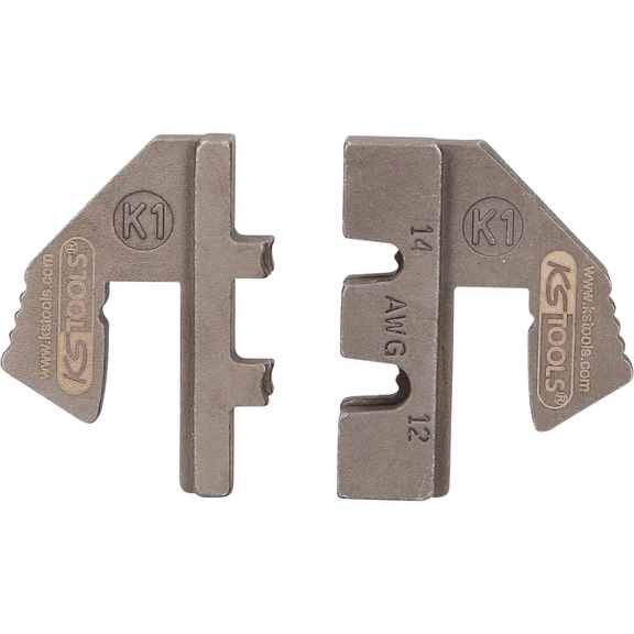 Crimping insert for DEUTSCH DTP, D: 2.5/4.0 mm&sup2; - Crimping tool insert