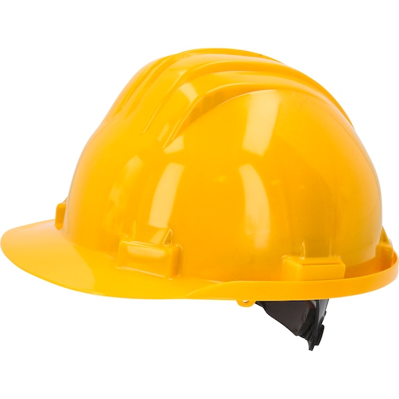 Safety helmet, removable headband, yellow - Safety helmet with removable headband