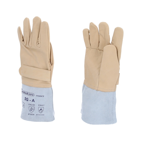 Overshoe for electrician's protective glove, size 7 - Overgloves for electricians Protective gloves