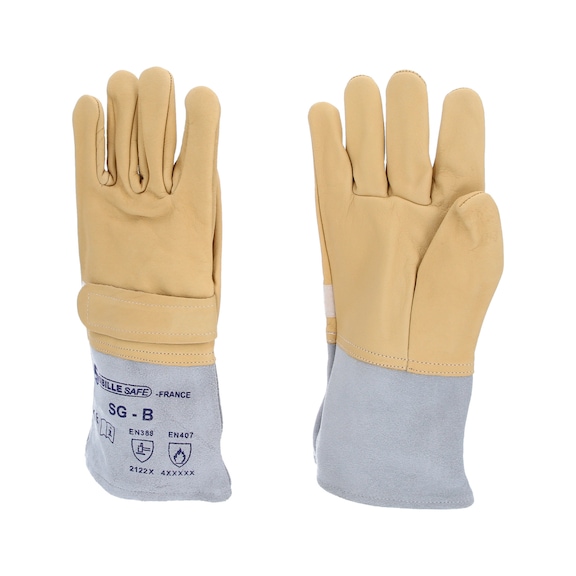 Overshoe for electrician's protective glove, size 8+9 - Overgloves for electricians Protective gloves