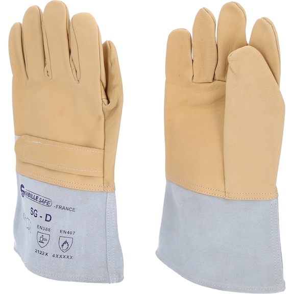 Overglove for electricians Protective glove, size 11 - Overgloves for electricians Protective gloves