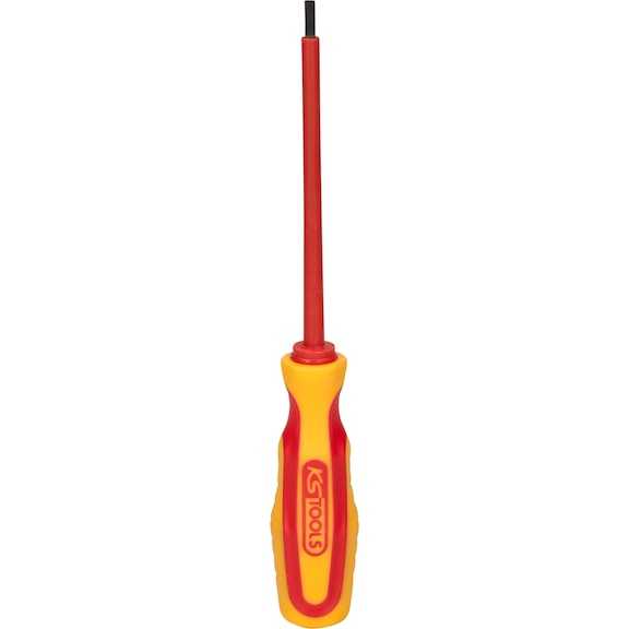 ERGOTORQUE VDE slotted screwdriver, 3 mm on hanger - ERGOTORQUE VDE slotted screwdriver