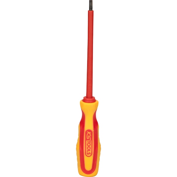 ERGOTORQUE VDE slotted screwdriver, 3.5 mm on hanger - ERGOTORQUE VDE slotted screwdriver