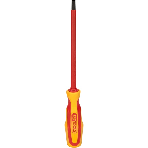 ERGOTORQUE VDE slotted screwdriver, 6.5 mm on hanger - ERGOTORQUE VDE slotted screwdriver