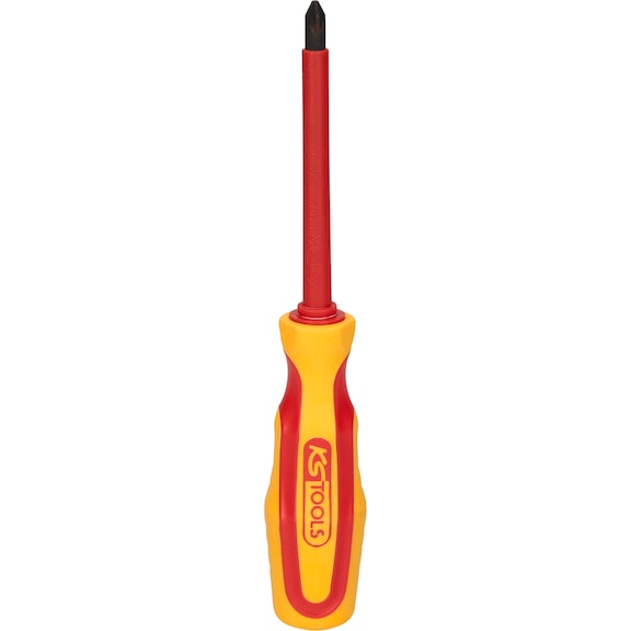 ERGOTORQUE VDE PZ screwdriver, PZ2 on hanger - ERGOTORQUE VDE PZ screwdriver