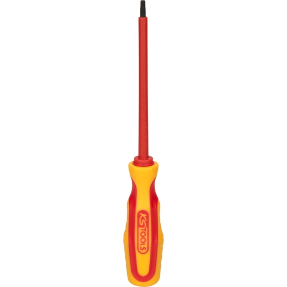 Screwdriver with protective insulation for internal TX screws, T15 - Screwdriver with protective insulation for internal TX screws