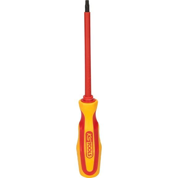 Screwdriver with protective insulation for internal TX screws, T25 - Screwdriver with protective insulation for internal TX screws