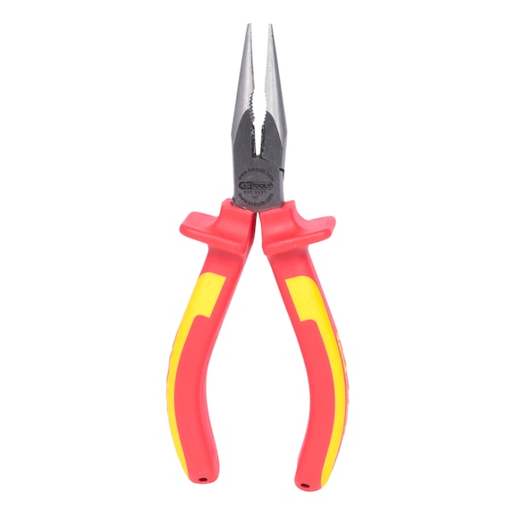 ERGOTORQUE VDE flat round pliers, 165 mm - Flat round pliers