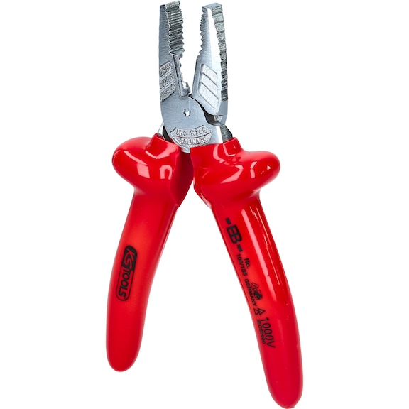 1000V heavy-duty combination pliers, 185 mm - Combination pliers