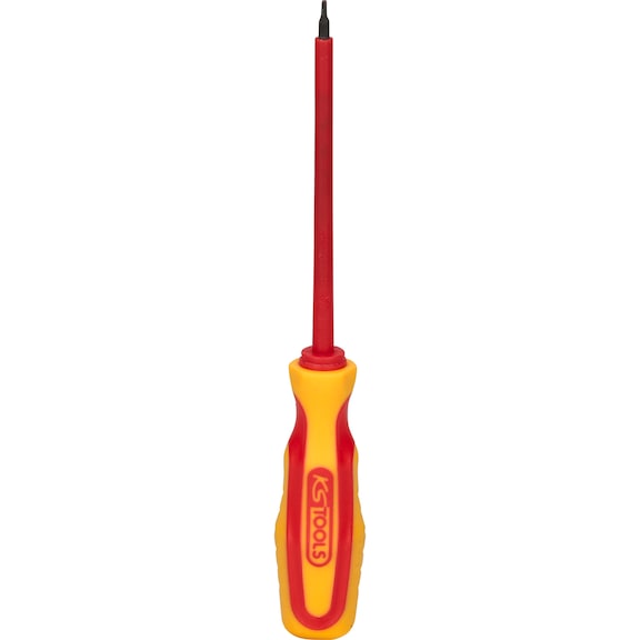 Screwdriver with protective insulation for internal TX screws, T5 - Screwdriver with protective insulation for internal TX screws