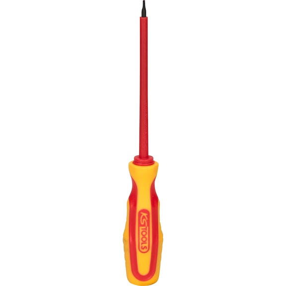 Screwdriver with protective insulation for internal TX screws, T6 - Screwdriver with protective insulation for internal TX screws